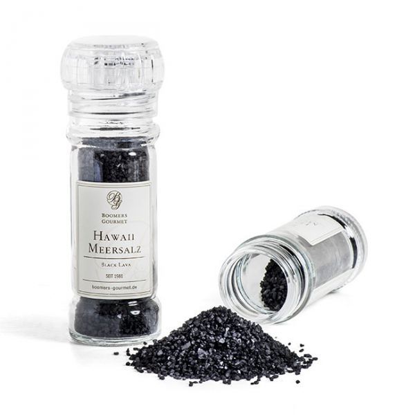 Hawaian sea salt "Black Lava"