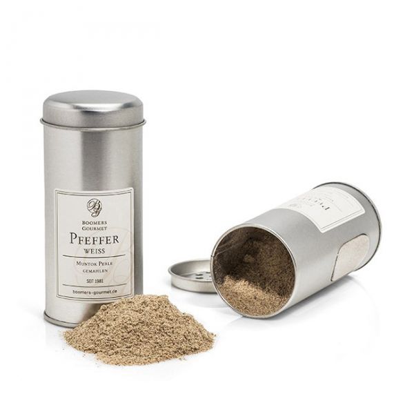 White pepper, pre-ground, Muntok Pearl