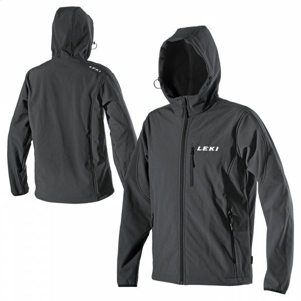 SOFTSHELL JACKET HOODED MEN